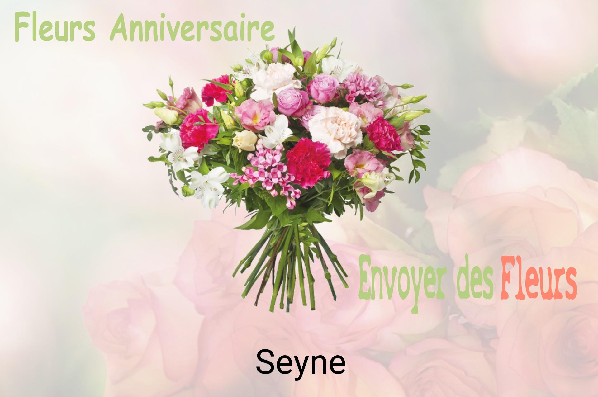 Bouquet de fleurs d’anniversaire livré à Seyne